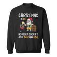 Christmas In July Santa Claus Goes On Holiday Barbecue Party Sweatshirt