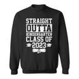 Class Of 2023 Funny Straight Outta Kindergarten Graduation Sweatshirt