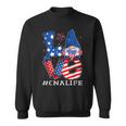 Cna Certified Nursing Assistant Love 4Th Of July Gnome Usa Sweatshirt