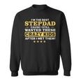 Cool Stepdad For Men Father Step Dad Parenthood Stepfather Sweatshirt