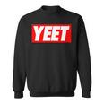 Cool Yeet Basketball Ball Game Slogan Sport Lover Sweatshirt