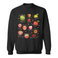 Cottagecore Apple Picking Crew Orchard Harvest Season Sweatshirt