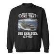 Cv60 Uss Saratoga Navy Ships Sweatshirt