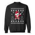 Dabbing Santa Santa Ugly Christmas Sweater Sweatshirt
