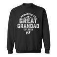 Dad Promoted To Great Grandad 2019 Gift For Fathers Day Gift For Men Sweatshirt