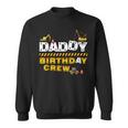 Daddy Birthday Crew Construction Family Birthday Party Sweatshirt
