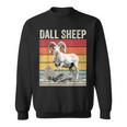 Dall Sheep With Scenic Landscape Vintage Dall Sheep Sweatshirt