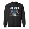 Dd-214 Us Air Force Alumni Us Flag Usaf Proud Air Force Sweatshirt