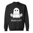 Deadlift Halloween Ghost Weight Lifting Workout Sweatshirt