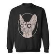 Death Metal Sphynx Cat Sweatshirt