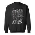 The Devil Saw Me With My Head Down And Thought He'd Won Mens Sweatshirt