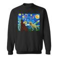 Dinosaur Starry Night Dinosaurs Dinosaur Lover Sweatshirt
