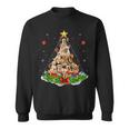 Dog Lover Golden Retriever Christmas Tree Xmas Party Sweatshirt