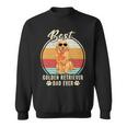 Dogs Best Golden Retriever Dad Ever Fathers Day Dog Gift Sweatshirt