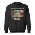 Dogue De Bordeaux Dad Dog Lovers American Flag 4Th Of July Sweatshirt