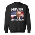 Donald Trump Shot Never Surrender 20024 Sweatshirt