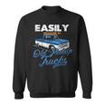 Easily Distracted By Old Pickup Trucks Classic Cars Sweatshirt