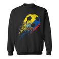 Ecuador Ecuadorian Flag Fan Pride Soccer Player Sweatshirt