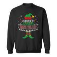 Elf Xmas Santa's Favorite Bank Teller Ugly Sweater Sweatshirt