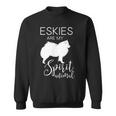 Eskie American Eskimo Dog Spirit Animal J000267 Sweatshirt
