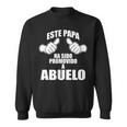 Este Papa Ha Sido Promovido A Abuelo Future Grandpa Spanish Sweatshirt