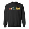 Evolution Car Mechanic Car Workshop Mechanic Funny Gifts Funny Gifts Sweatshirt