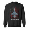 F-16 Fighting Falcon - F 16 Plane F-16 Falcon Sweatshirt