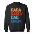 Fathers Day 2023 Funny Dad Daddy Retro Sweatshirt