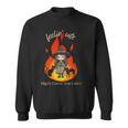 Feeling Cute Might Curse You Later Cute Witch Sweatshirt