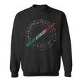 Flute Musician Music Lover Treble Clef Italian Flutist Sweatshirt