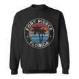 Fort Pierce Florida Fl Vintage Graphic Retro 70S Sweatshirt