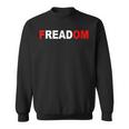 Freadom For Book Lovers Bookworms Sweatshirt