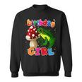 Frog Birthday Girl Its My Birthday Girl Frog Party Sweatshirt
