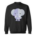 Funny Cartoon Animals Elephant Animals Funny Gifts Sweatshirt