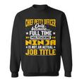 Chief Petty Officer Job Title Sweatshirt Chief Petty Officer Job Title Sweatshirt