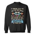 Funny Quilting Sewing Quote Gift For Sewer Quilter Sweatshirt