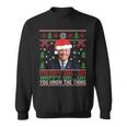 Santa Joe Biden Merry Uh Uh Christmas Ugly Sweatshirt