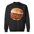 Sloppy Joe Sandwich Lunchlady Food Halloween Costume Sweatshirt