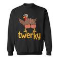 Thanksgiving Turkey Twerky Family Matching Youth Sweatshirt