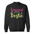 Funny Twin Matching Twins Day Friend Twinning With My Bestie Sweatshirt