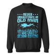 Never Underestimate An Old Man Who Loves Scuba Diving Sweatshirt