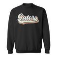 Gators Name Personalized Vintage Retro Gators Sport Name Sweatshirt