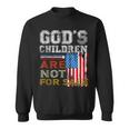 Gods Children Are Not For Sale Embracing Sound Of Freedom Freedom Funny Gifts Sweatshirt