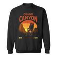 Grand Canyon National Park Rim Rim Retro Hiking Sweatshirt