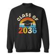 Grow With Me Class Of 2036 Vintage Graduation Preschool Sweatshirt