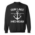 Gun Lake Michigan Fishing Camping Summer Sweatshirt