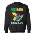 Guyana Cricket Player Flag Jersey Guyana Sports Sweatshirt