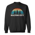 Haltom City Tx 70S Retro Throwback Sweatshirt