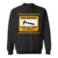 Handyman This Is Not A Drill Funny Men Fathers Day Sweatshirt