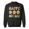 Happy Dot Day Internation Dot Day Cute Colorful Dot Cookies Sweatshirt